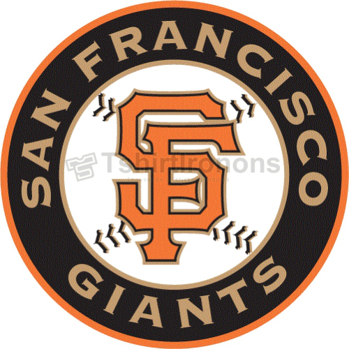 San Francisco Giants T-shirts Iron On Transfers N1881